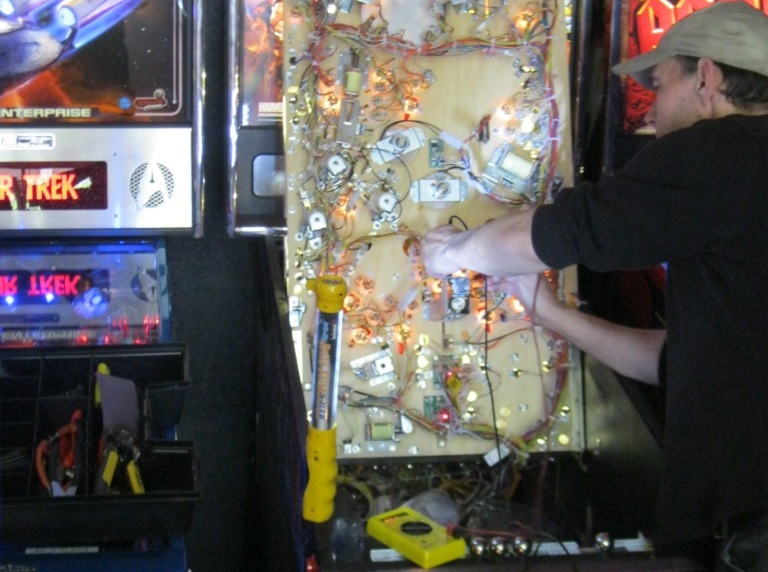 pinball machine repair service